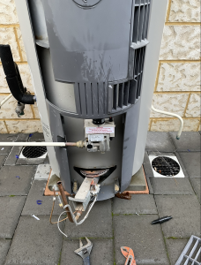 Hot water system servicing
