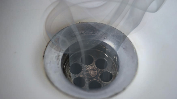 Smelly drain repairs