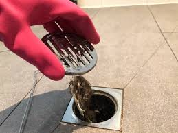 blocked shower drain
