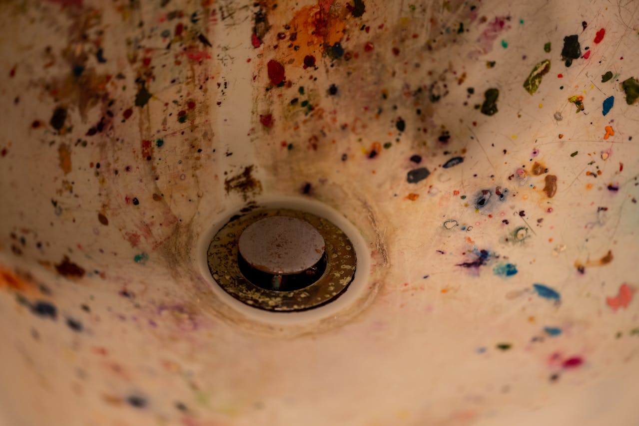 Professional technician performing smelly drain repair to eliminate bad odours and clear blockages.